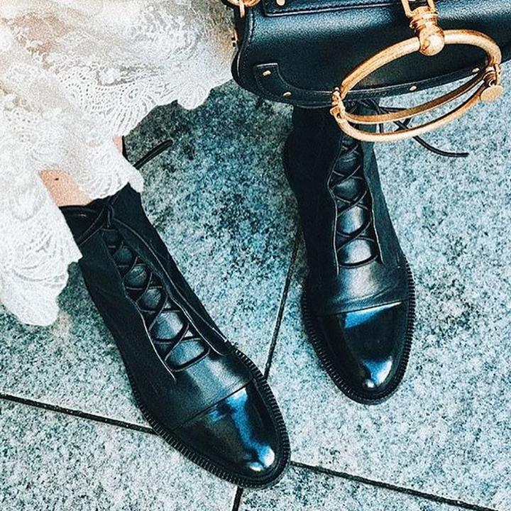Celine™ Ankle Boots with Heels