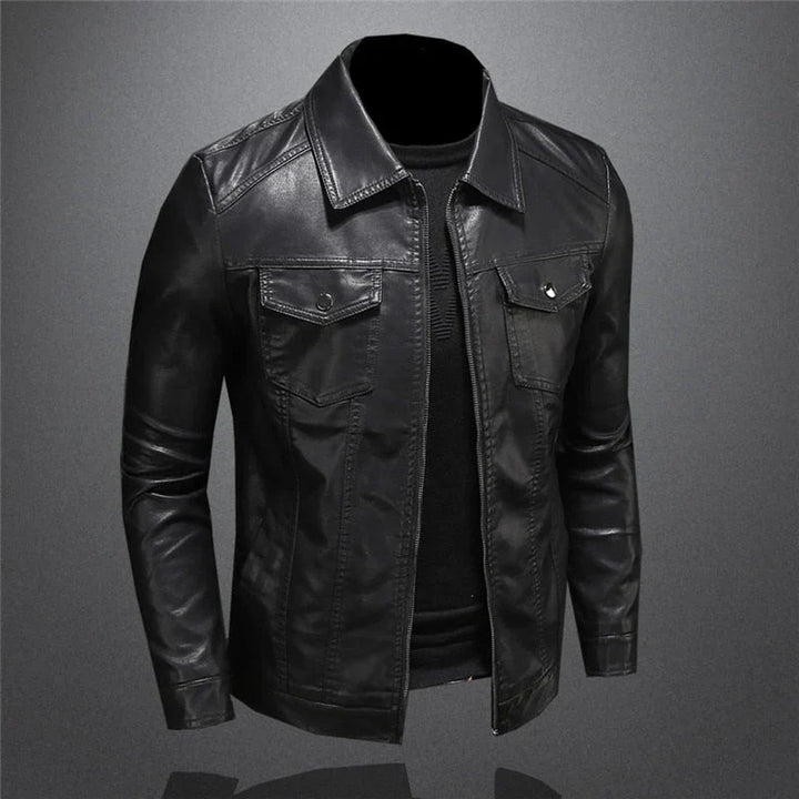 Colt™ Leather Jacket - Classic Style