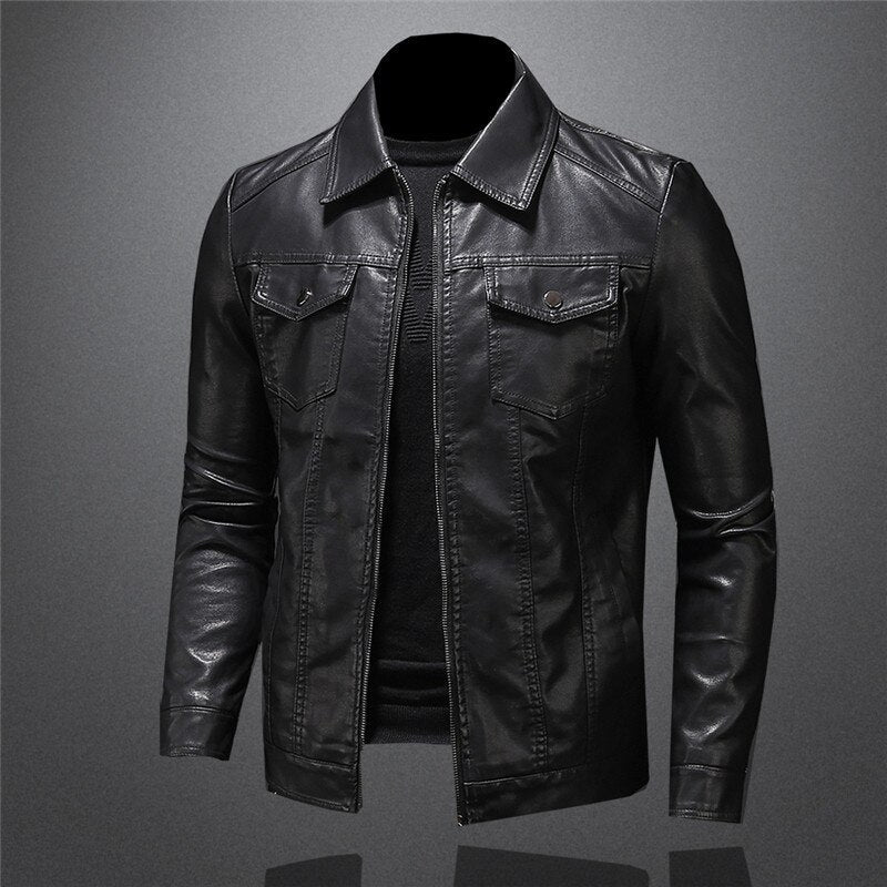 Colt™ Leather Jacket - Classic Style