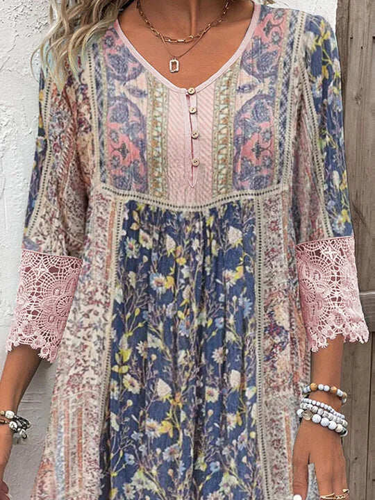 Kirsten | Women's Luxury Dress with Elegant Patterns