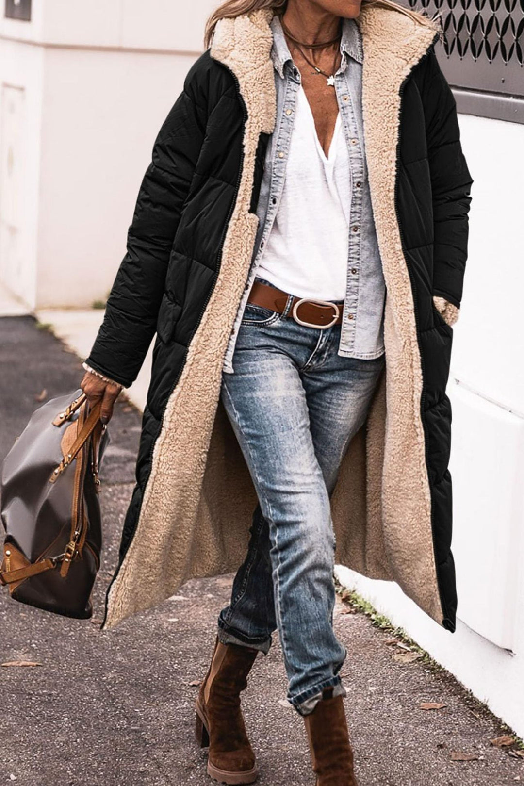 Apolline™ - Reversible Fur Coat