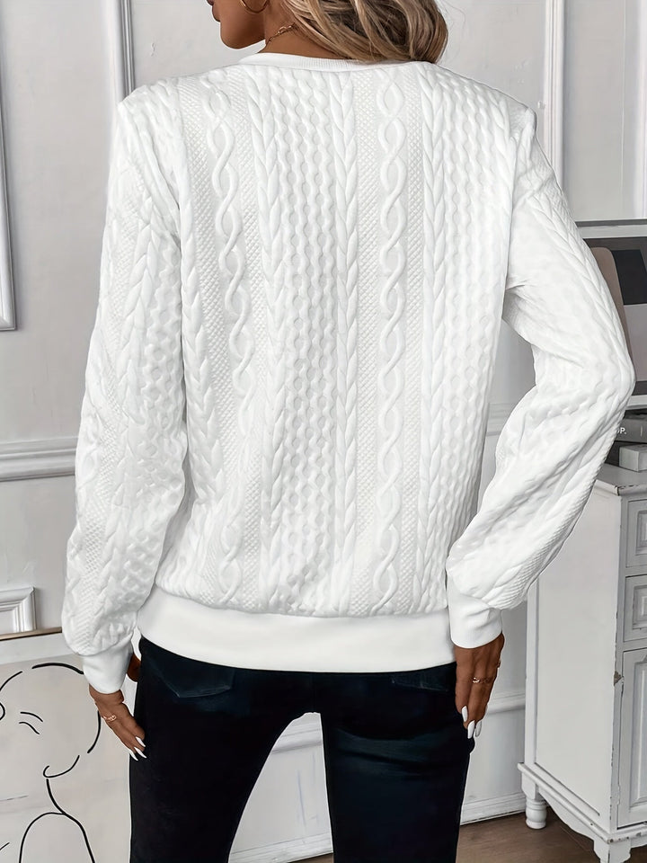 Elegant Joy™ Knit Sweater - Stylish and Chic