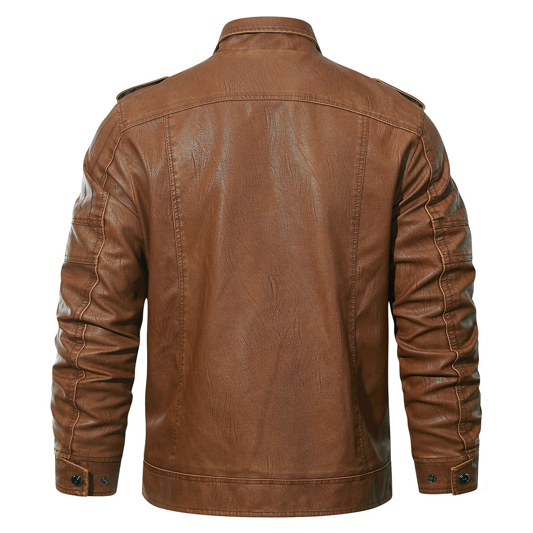Biker Jacket in Fleece