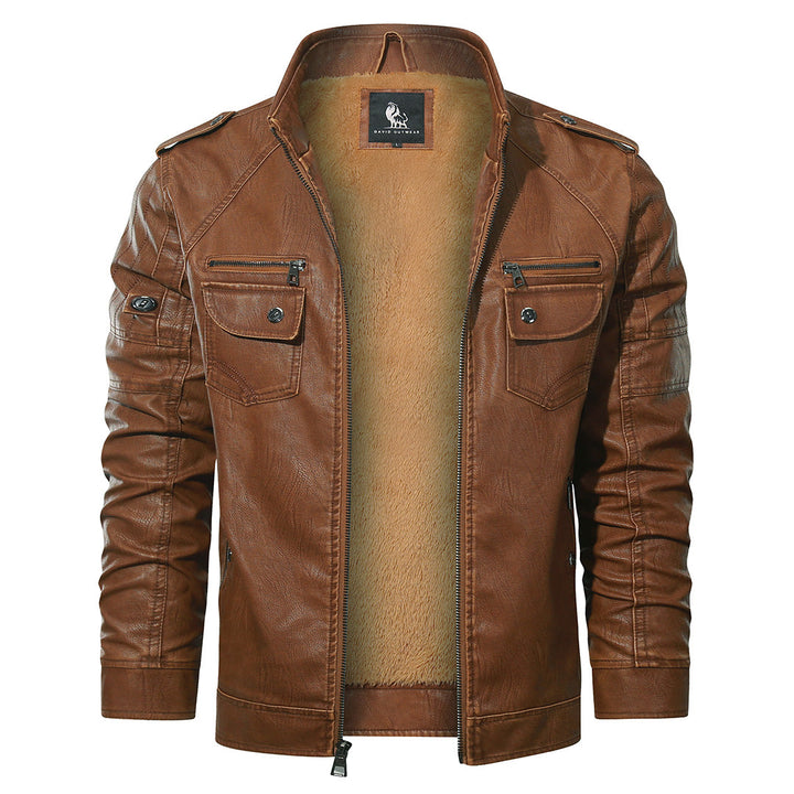 Biker Jacket in Fleece
