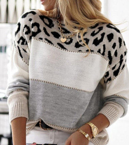 Leopard Print Sweater by Bennet™