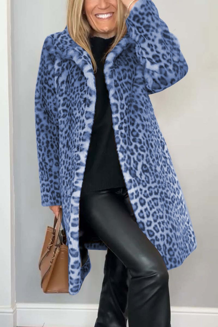 Leopard Print Coat by Amara