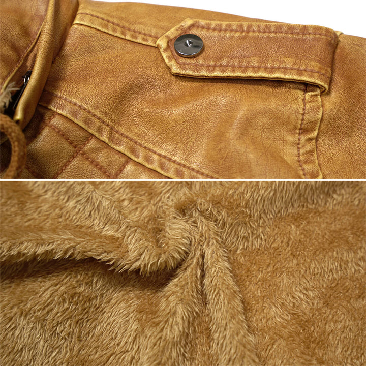 Premium Leather Coat