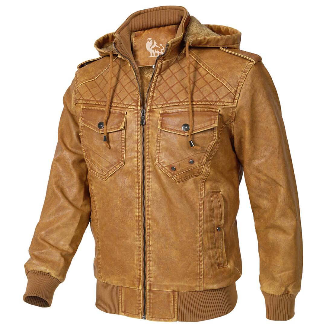 Premium Leather Coat