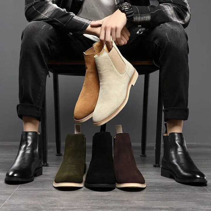 Chelsea Boots in Suede by Bradley