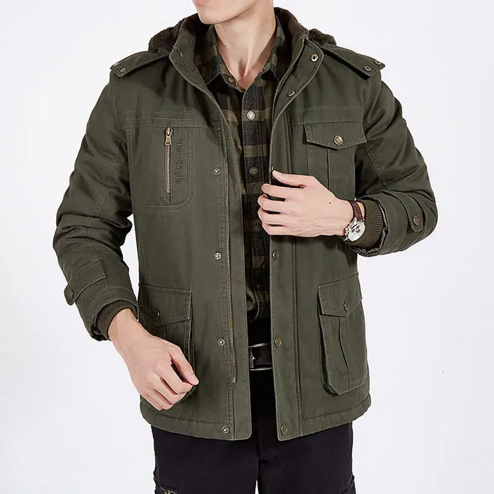 Chic Bomber Jacket with Padding