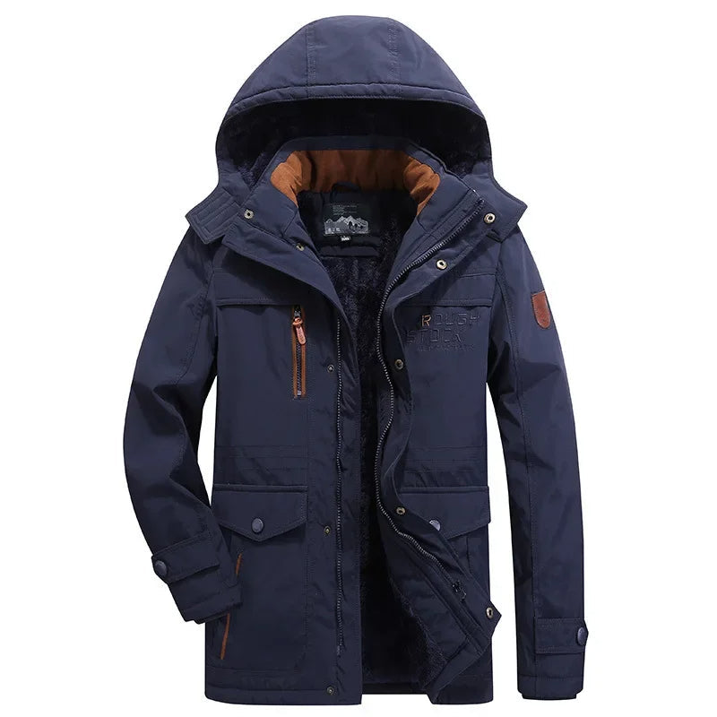 Quilted Winter Jacket with Elegant Style