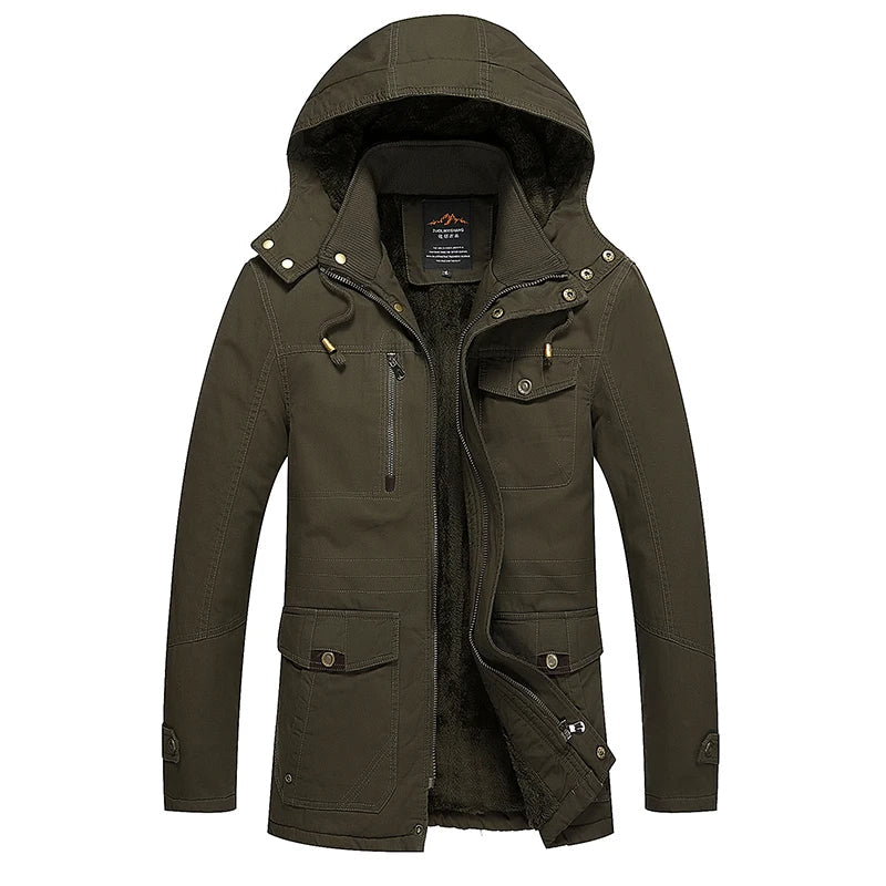 Quilted Cotton Jacket for Elegant Winter Wear