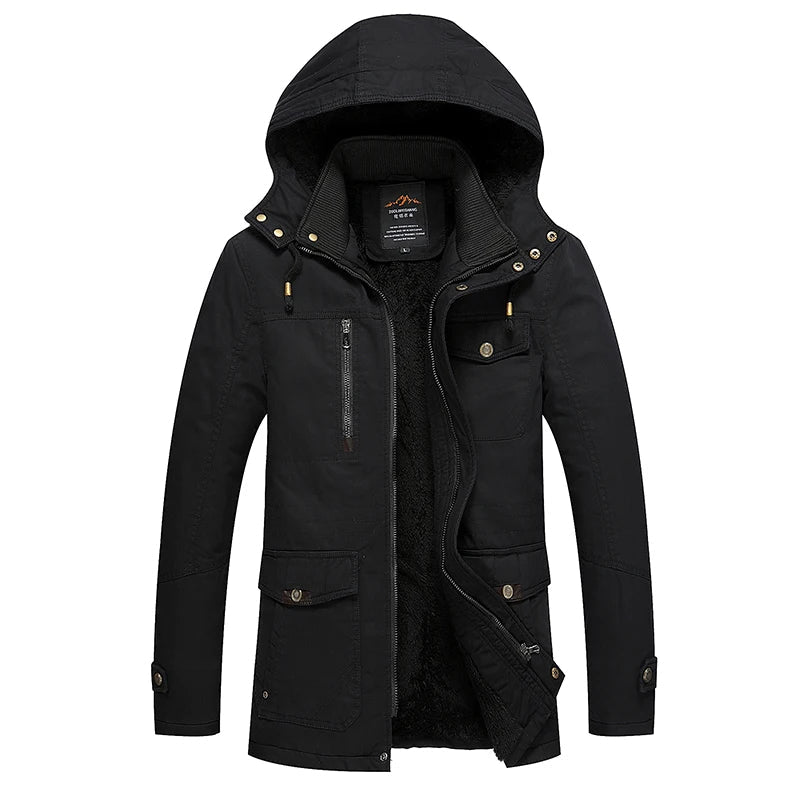 Quilted Cotton Jacket for Elegant Winter Wear