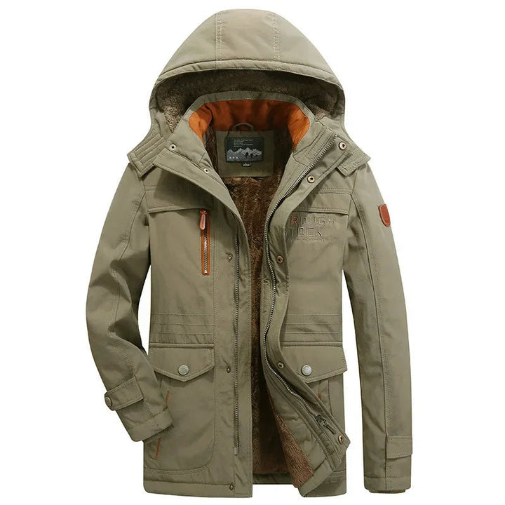 Quilted Winter Jacket with Elegant Style