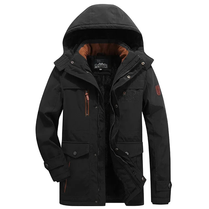 Quilted Winter Jacket with Elegant Style