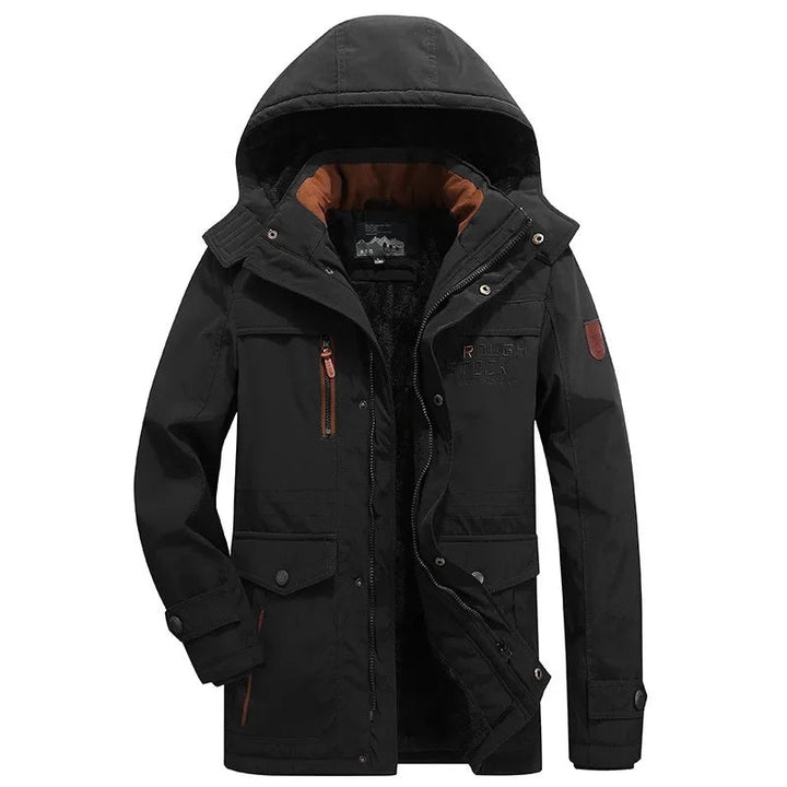 Quilted Winter Jacket with Elegant Style
