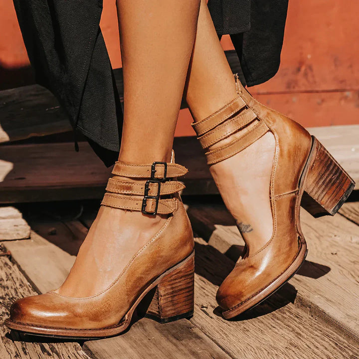 Megan™ - Ankle Boots in Leather