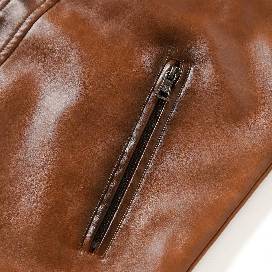 Leather Roadster Jacket