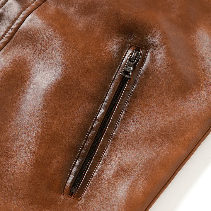 Leather Roadster Jacket
