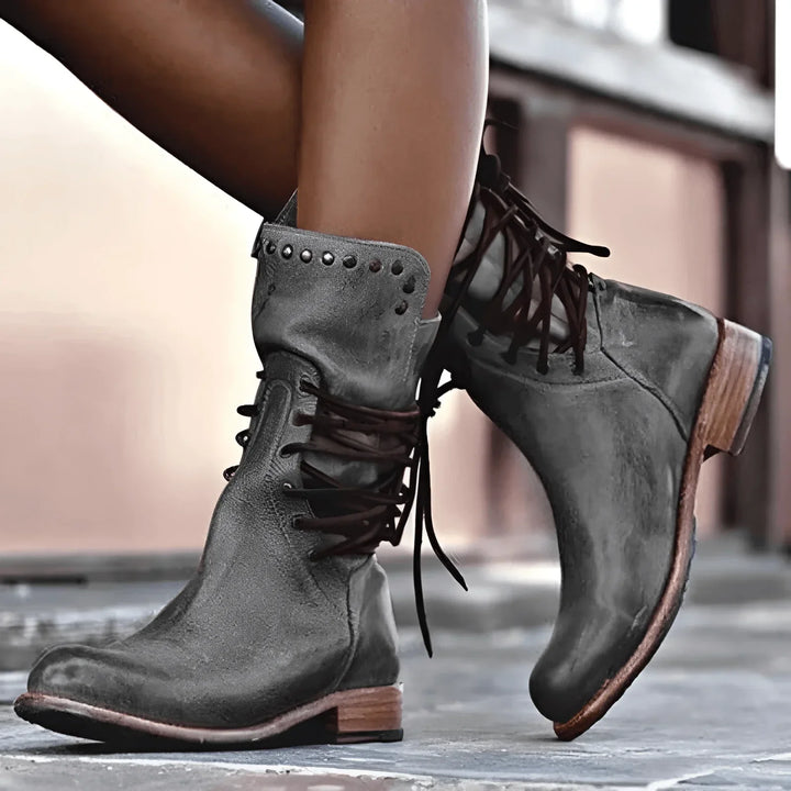 Sophie™ - Stylish Leather Ankle Boots