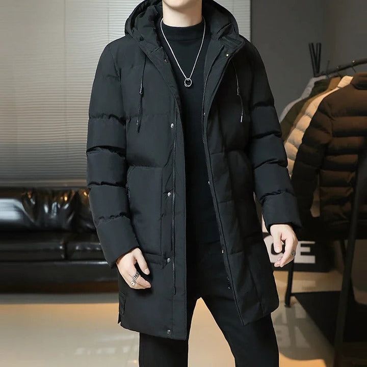 Elegant Winter Coat in Long Style