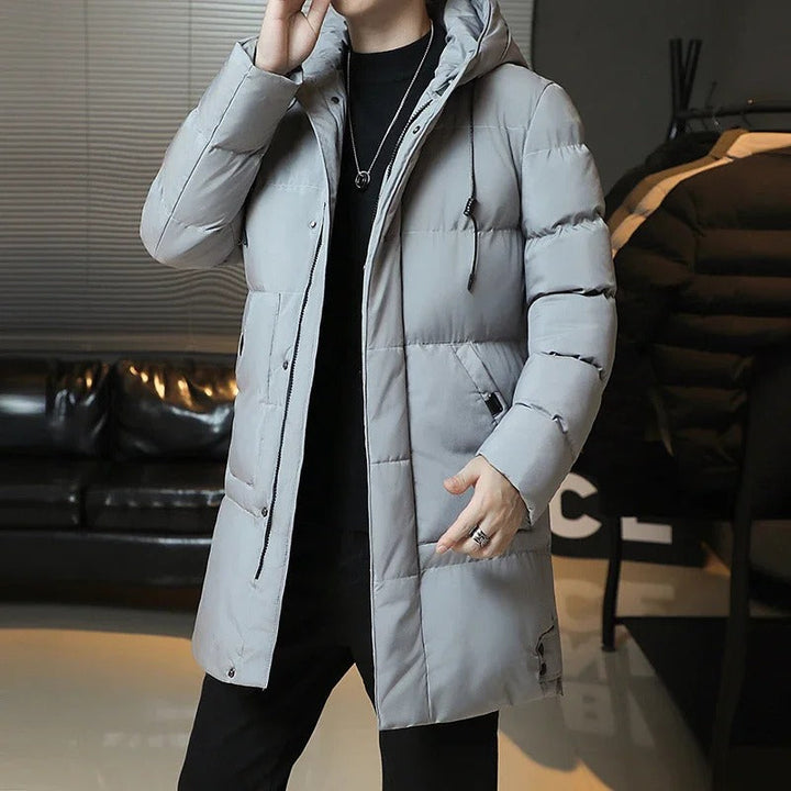 Elegant Winter Coat in Long Style